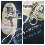 (image for) Snowman Scissors Case